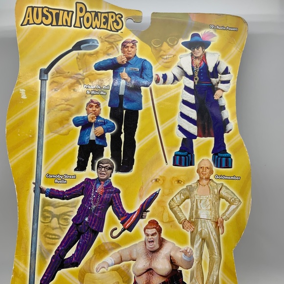 Vintage Mezco Austin Powers Goldmember Action Figure SEALED! - Picture 10 of 13